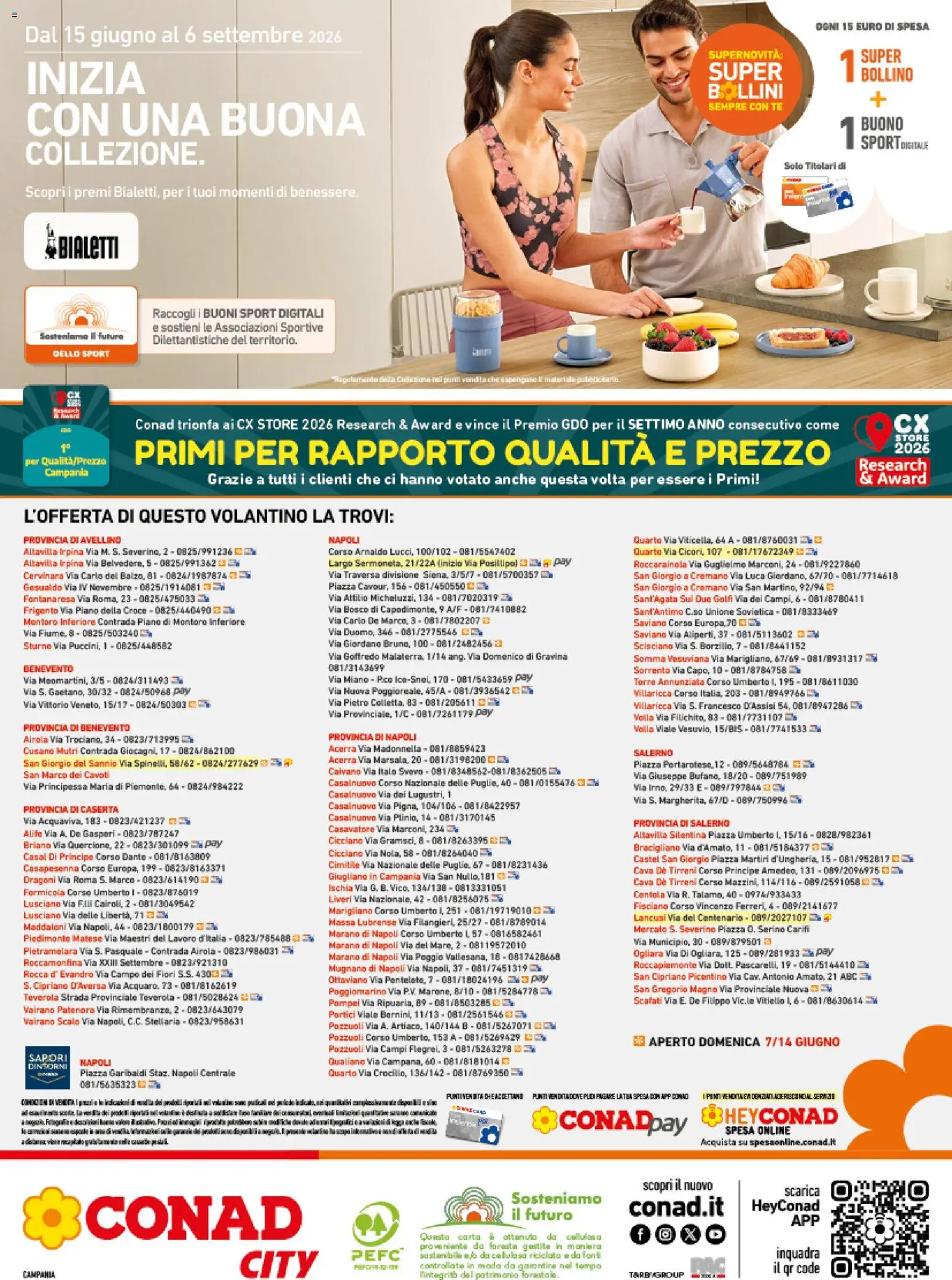 Volantino Conad del 04.06.2026 | Pagina: 16 | Prodotti: Tè