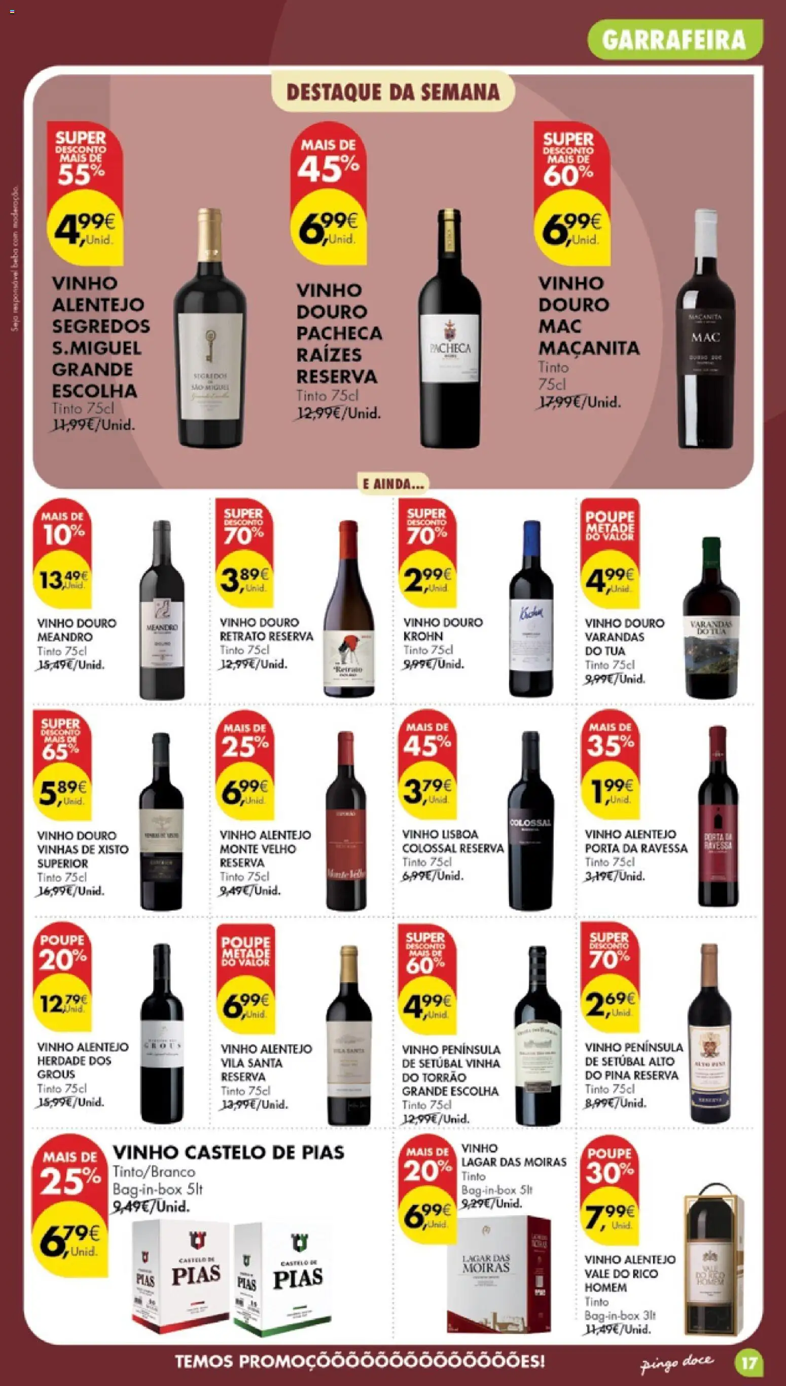 Pingo Doce Poupe Esta Semana Madeira │ válido de 25/08/2026 | Página: 17 | Produtos: Porta, Vinho