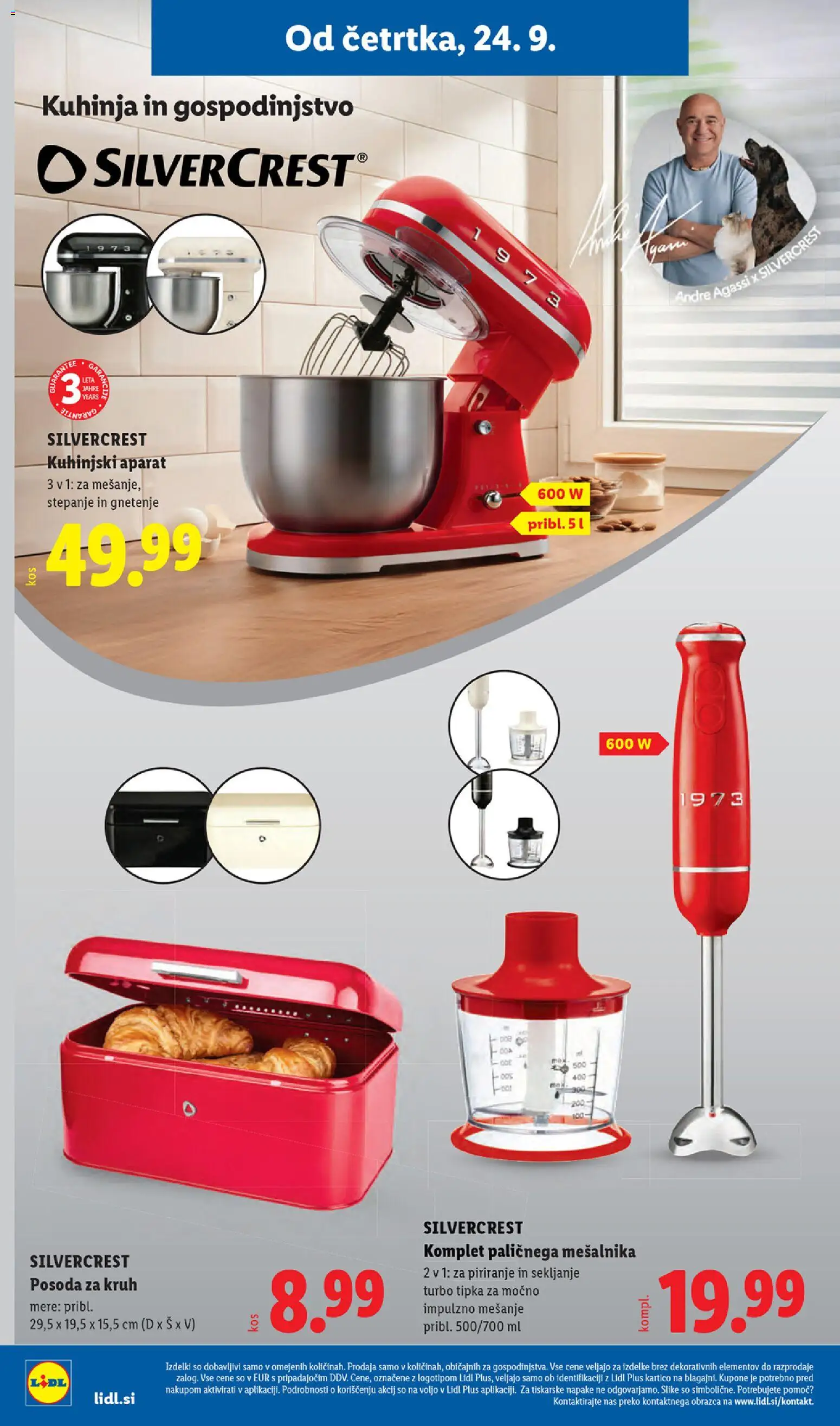 Novi Lidl katalog ponudbe – veljaven od 24.09.2026 | Stran: 24 | Izdelki: Kuhinja, Kruh