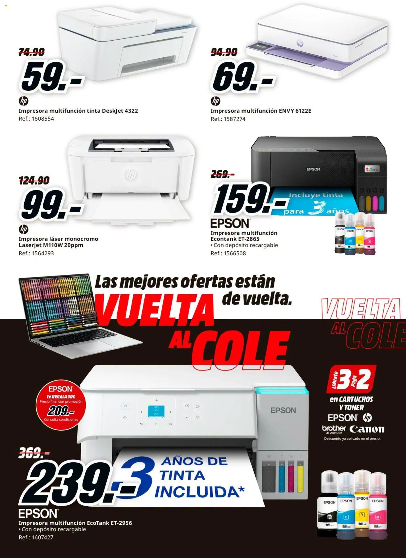 Media Markt folleto │ válido desde el 17/09/2026 | Página: 12 | Productos: Té, Impresora, Toner