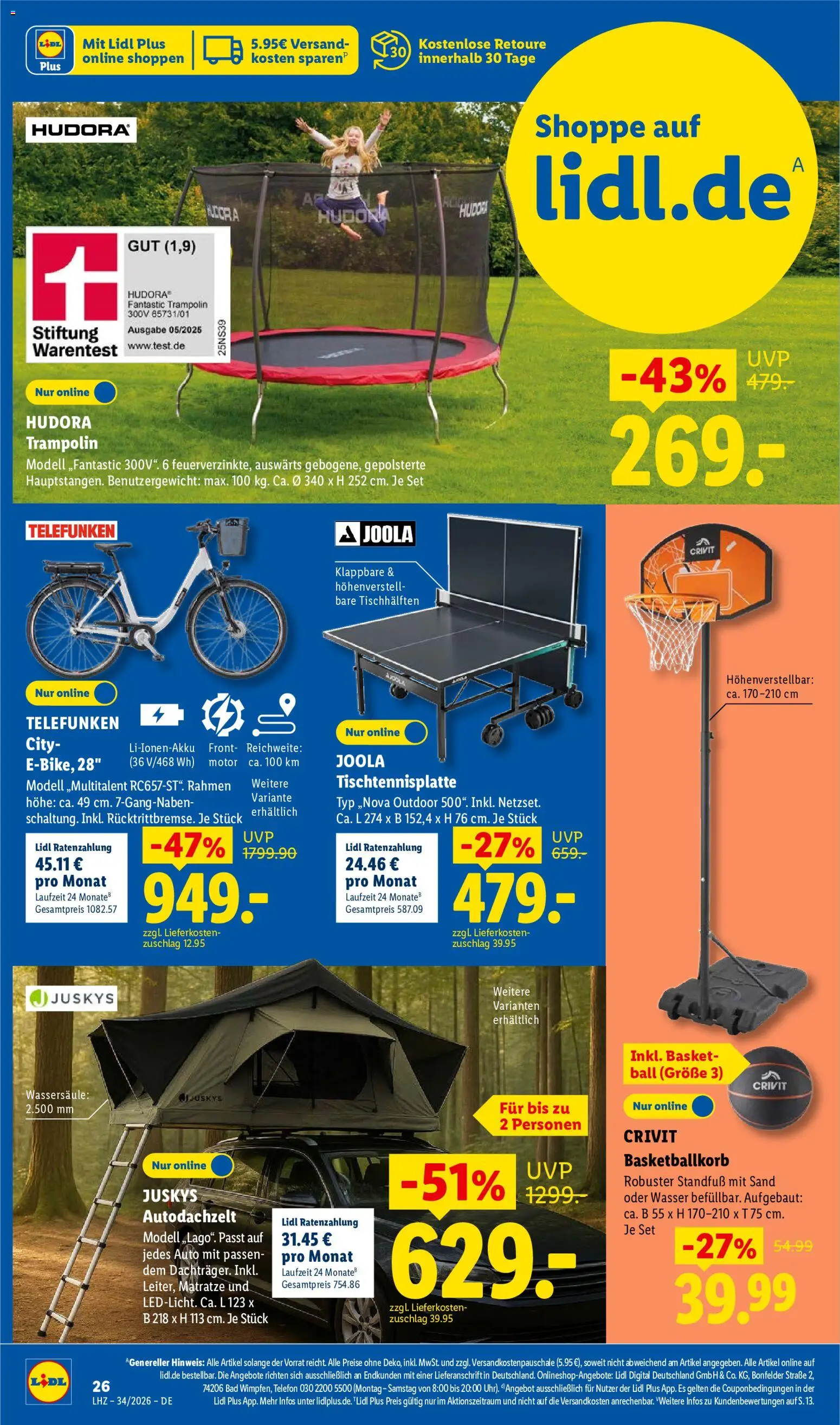 Lidl Prospekt – gültig ab 17.08.2026 | Seite: 38