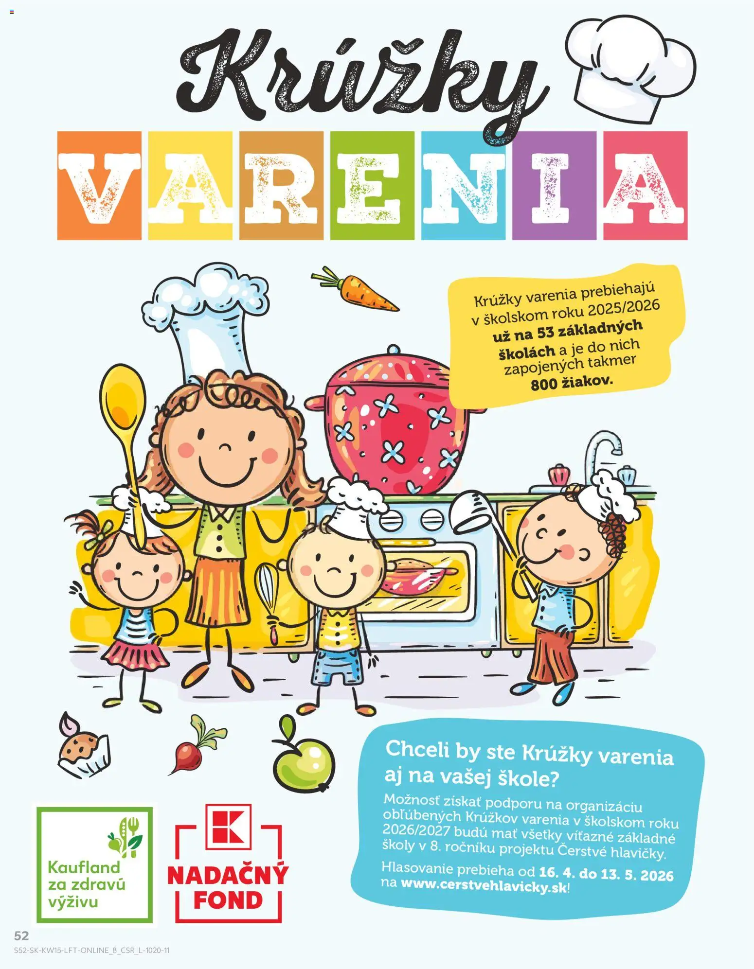 Kaufland SK akciós ujság - amely érvényes a következő dátumtól: 09.04.2026 | Oldal: 52