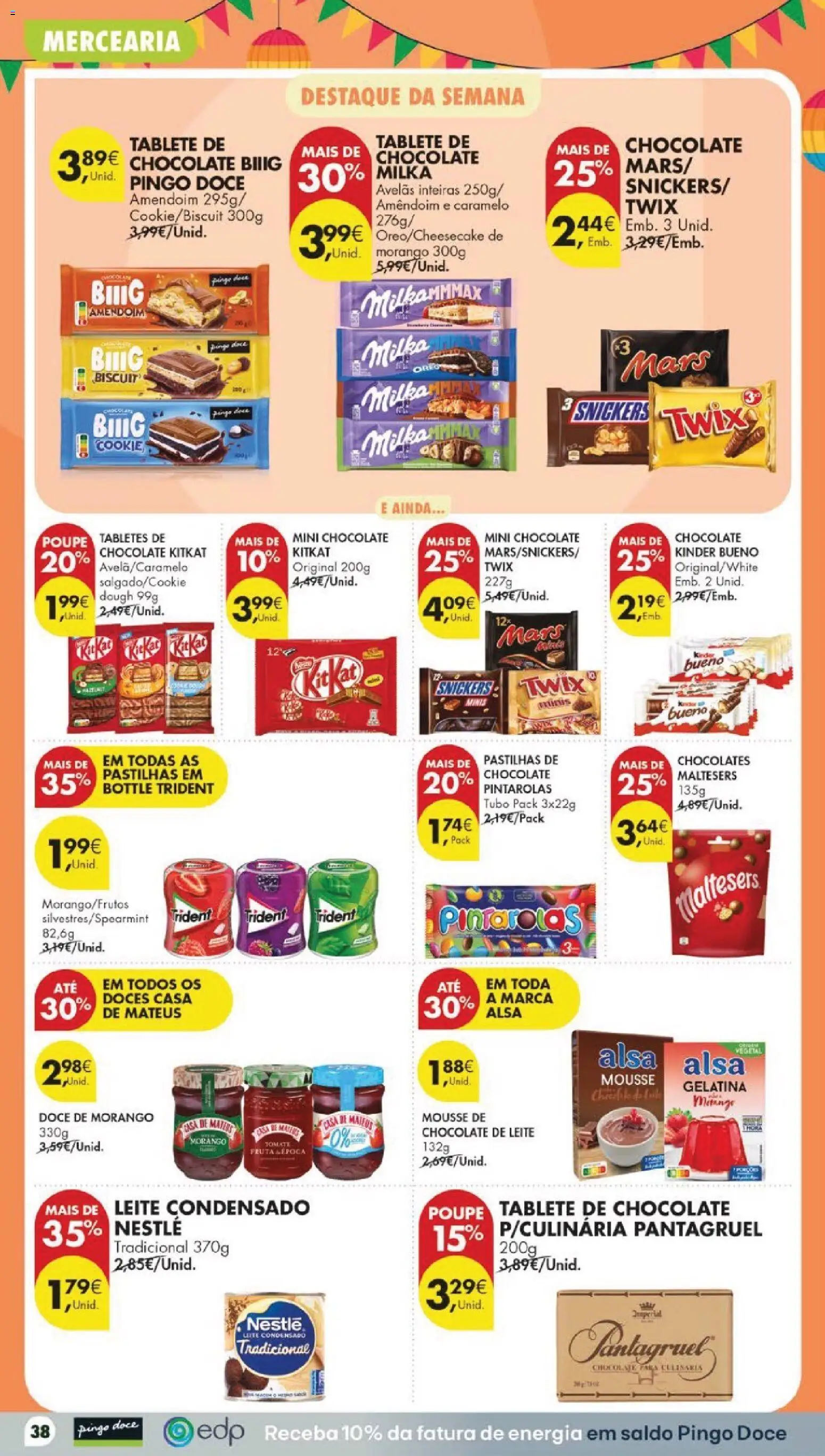 Pingo Doce folheto │ válido de 16.06.2026 | Página: 42 | Produtos: Mousse de chocolate, Nestlé, Chocolate, Doces