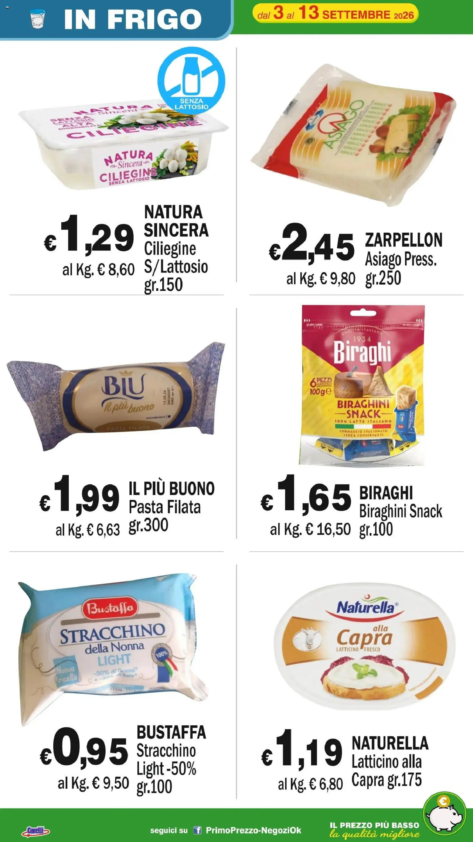 Volantino Primo Prezzo del 03/09/2026 | Pagina: 47