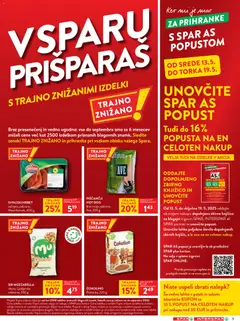 Spar katalog akcije – veljaven od 13.05.2026 | Stran: 13 | Izdelki: Čokolino, Sir
