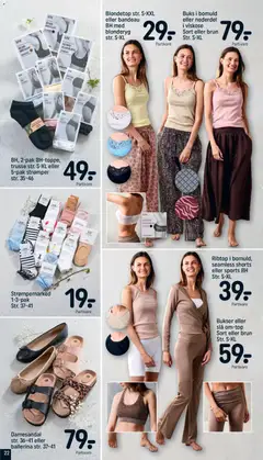 Bukser eller slå om-top Sort eller brun Str. S-XL, Bukser eller slå om-top Sort eller brun Str. S-XL gyldig fra 26.05.2026 | Side: 22
