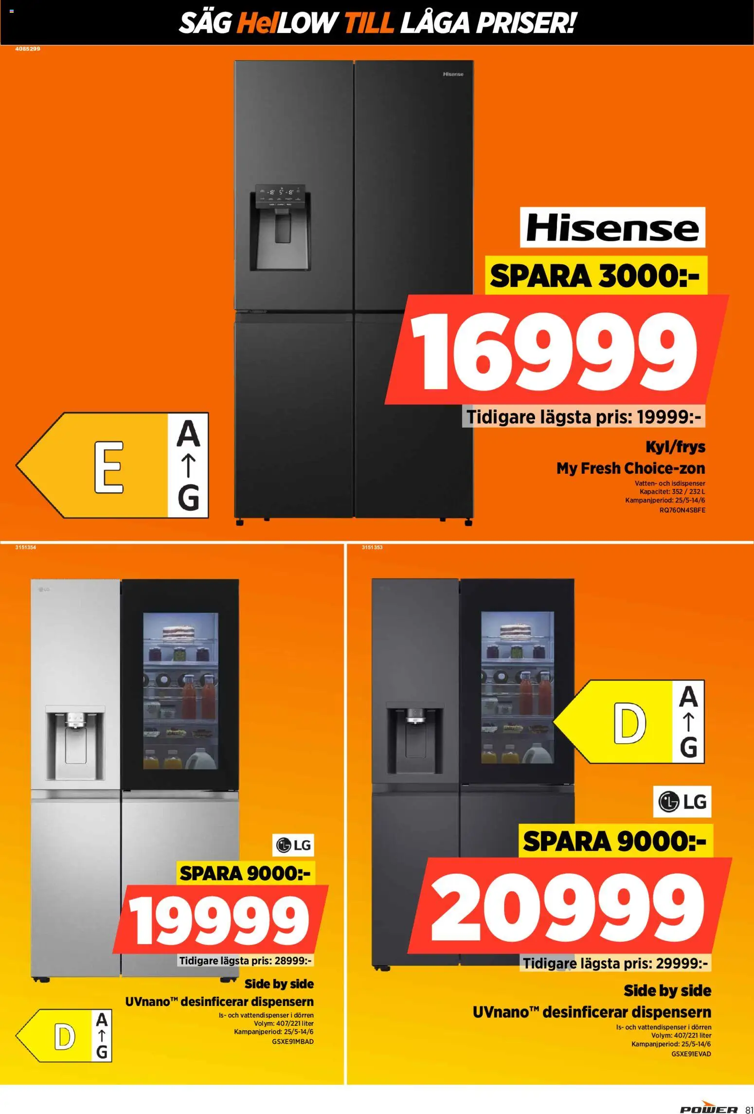 Power reklamblad aktuell från 08.06.2026 | Sida: 81 | Produkter: Såg