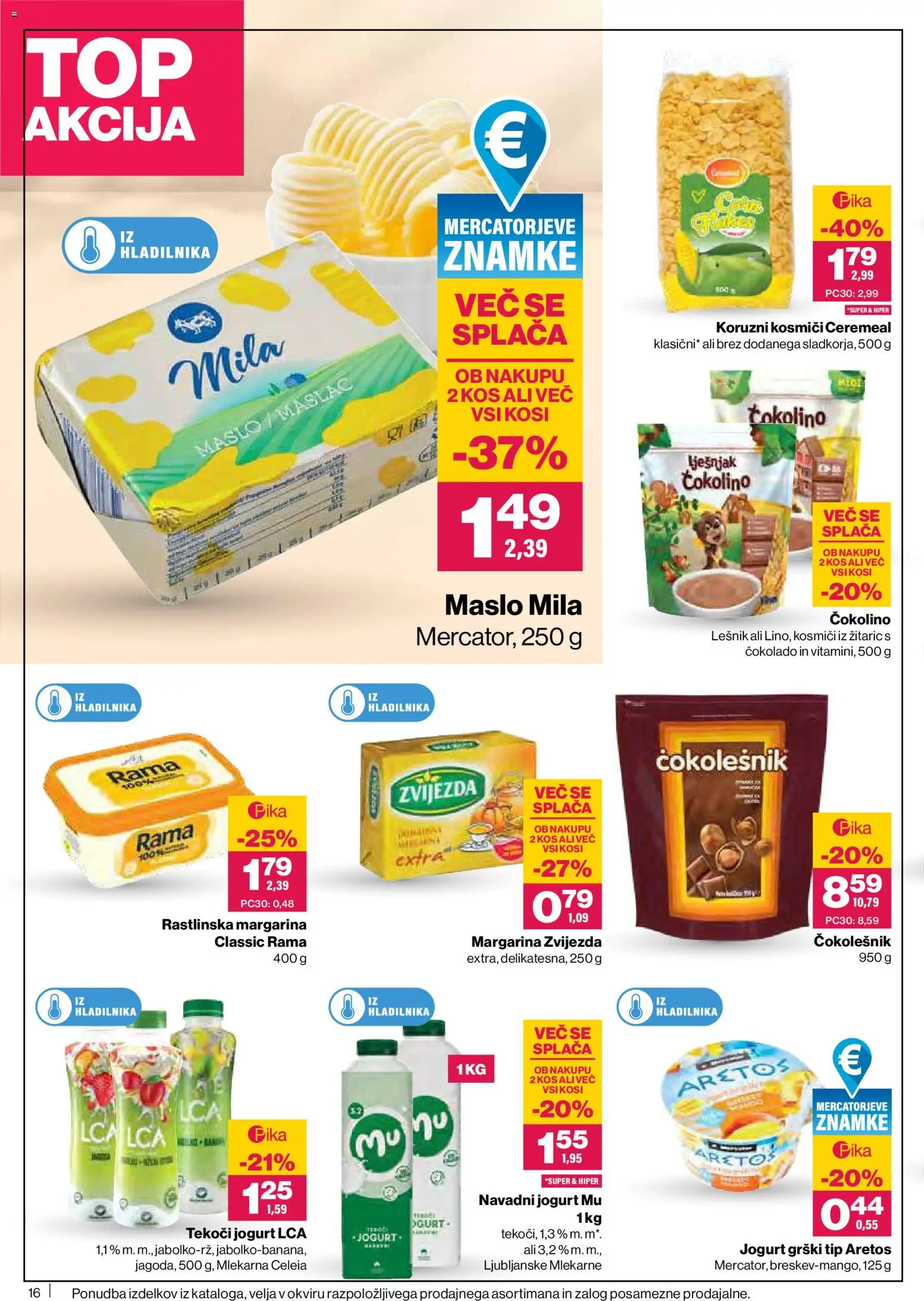 Novi Mercator katalog ponudbe – veljaven od 02.07.2026 | Stran: 16