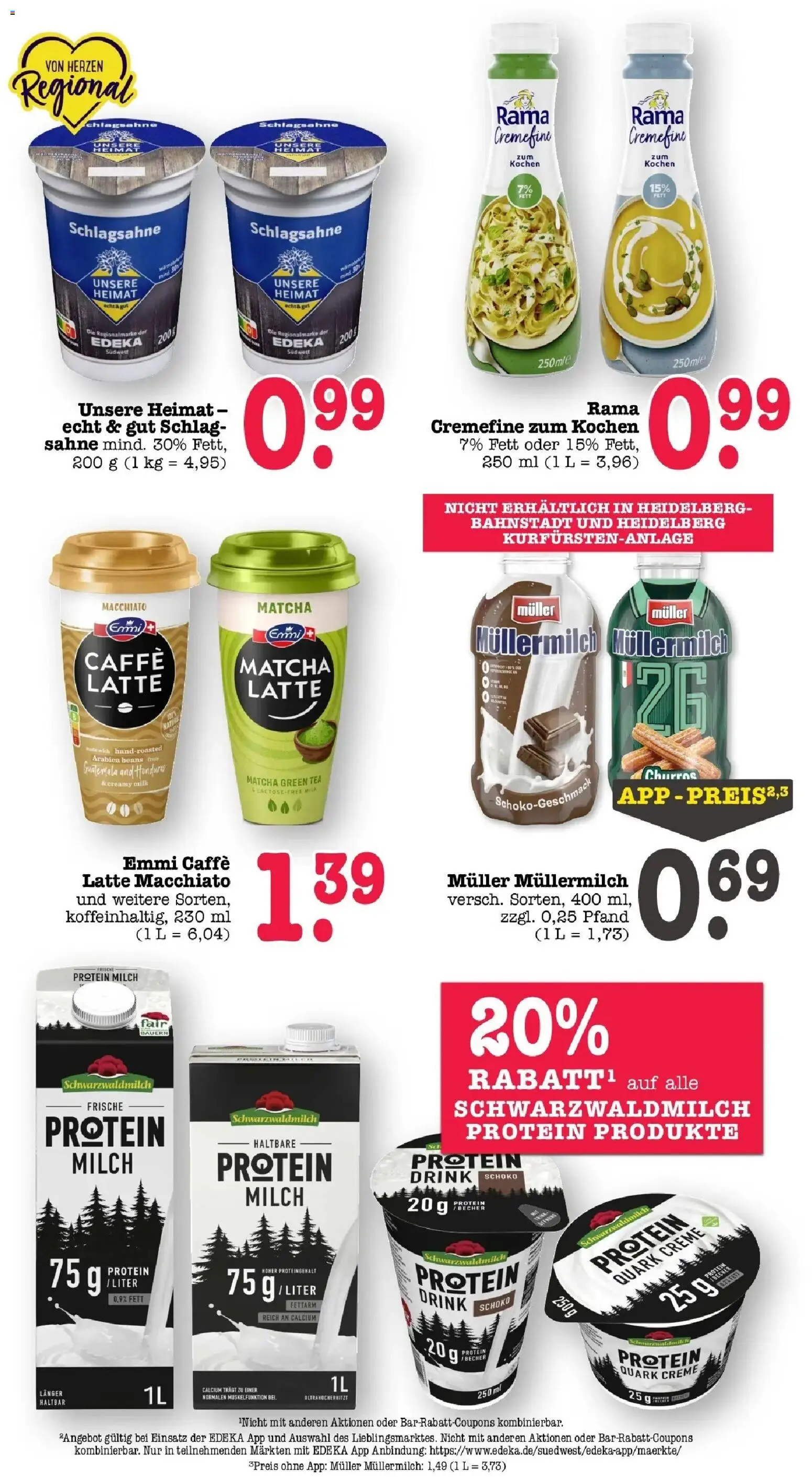 Edeka prospekt Wörth Am Rhein	 – gültig ab 27.04.2026 | Seite: 43 | Produkte: Schlagsahne, Haltbare milch, Rama cremefine, Muller mullermilch