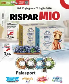 Anteprima del volantino COOP volantino Palasport valido a partire dal 25/06/2026