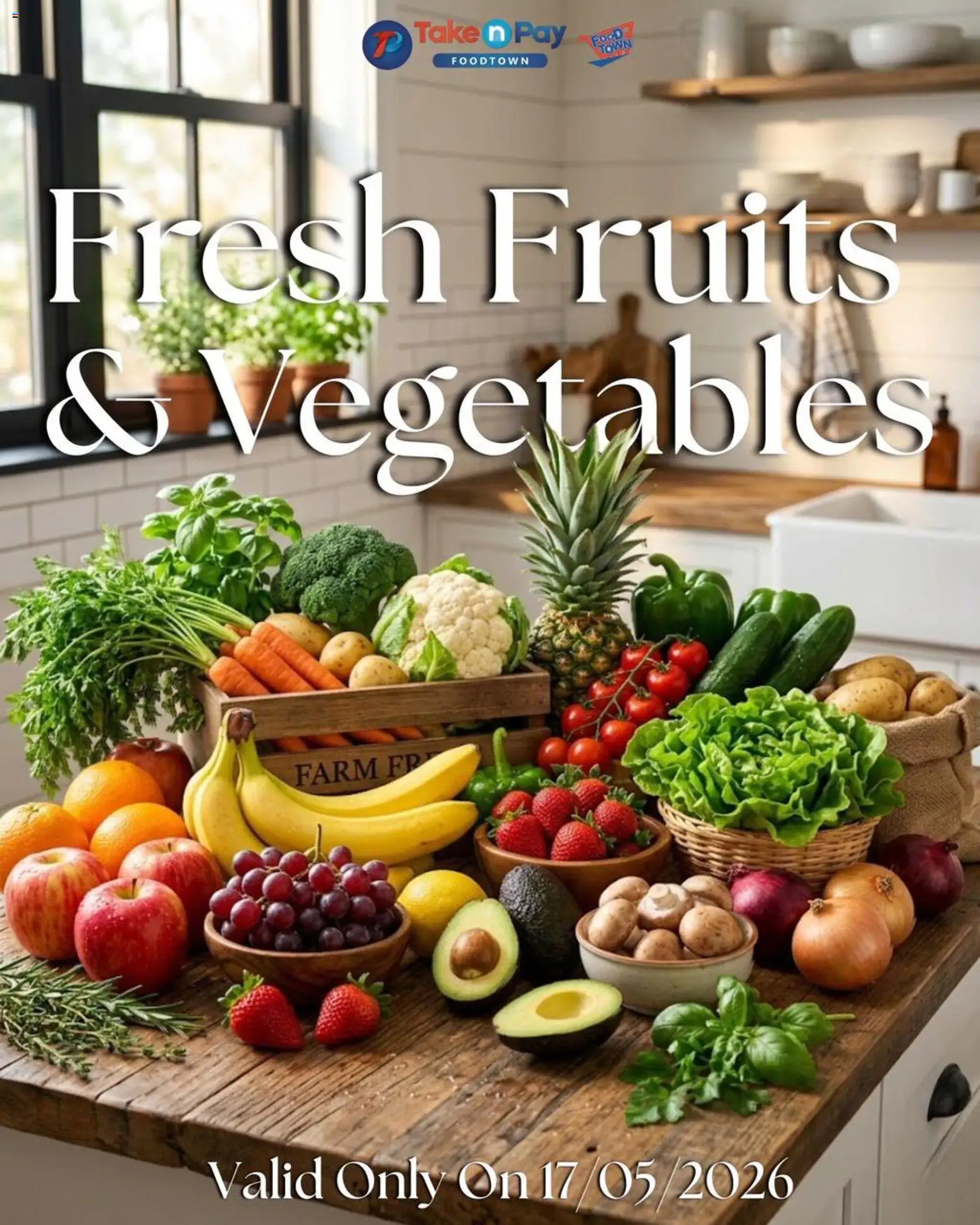 New Take n Pay catalogue – valid from 17.05.2026 | Page: 8 | Products: Vegetables