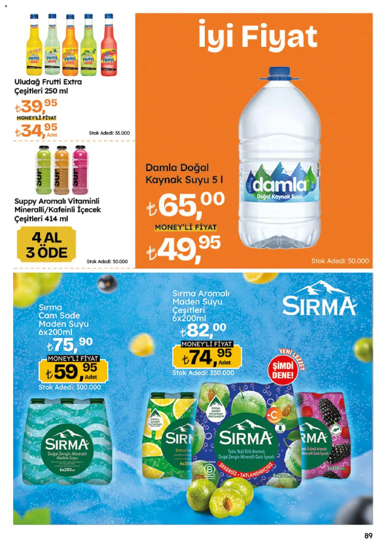 Migros Katalog - 5M Migroskop Dijital - 04.06.2026 tarihinden itibaren geçerlidir | Sayfa: 89 | Ürünler: Erik, Limon, Maden suyu