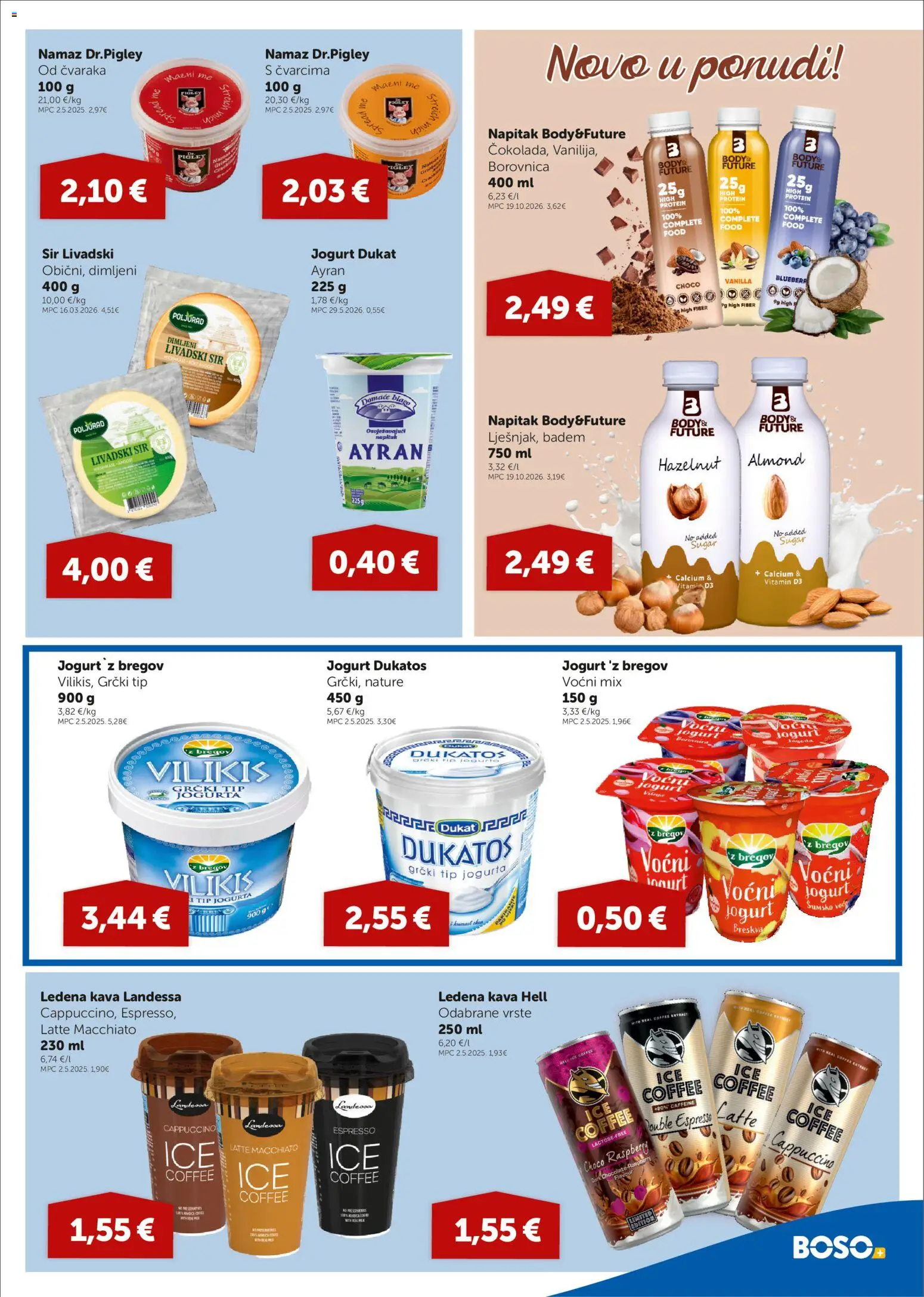 Boso katalog | vrijedi od 29.10.2026 | Stranica: 5 | Proizvodi: Kava, Ledena kava, Badem, Napitak