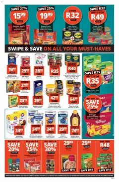 Checkers specials catalogue – valid from 21.05.2026 | Page: 9 | Products: Tuna, Powder, Vegetables, Caramel