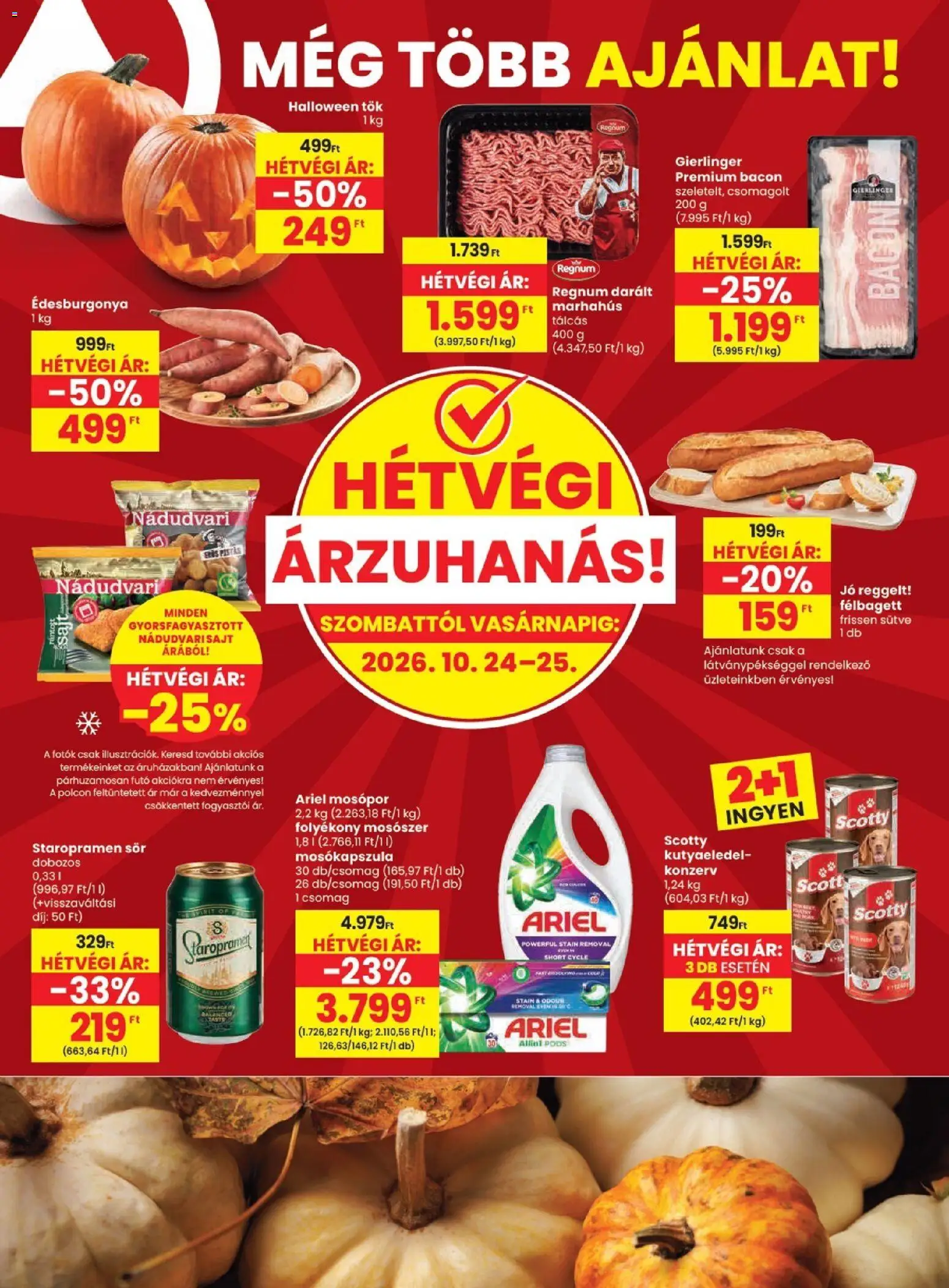 Spar akciós ujság - amely érvényes a következő dátumtól: 2026.10.22. | Oldal: 20