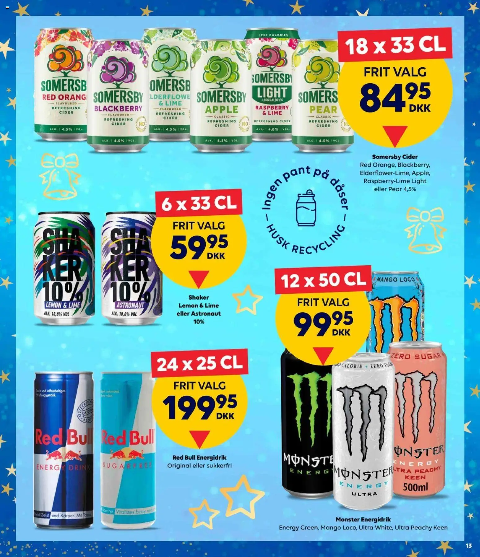 Bordershop tilbudsavis – gyldig fra 04/11/2026 | Side: 13 | Produkter: Mango, Cider, Lime