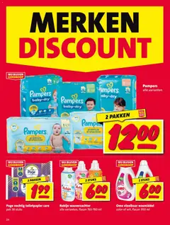 Nettorama folder - Voorbeeld van een folder van Nettorama, geldig van 27.04.2026 | Pagina: 24 | Producten: Wasmiddel, Wasverzachter, Robijn, Toiletpapier