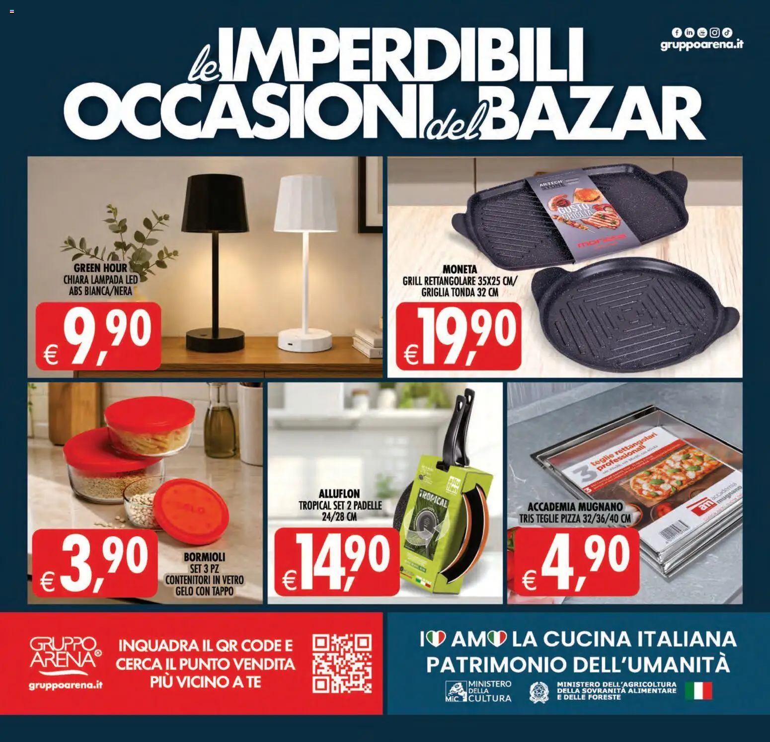 Volantino Decò del 31/07/2026 | Pagina: 25 | Prodotti: Pizza, Tè, Griglia, Lampada