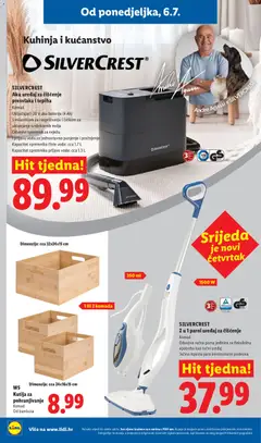 W5 Kutija za pohranjivanje, Komad, Od bambusa - Pregled kataloga iz trgovine Lidl, vrijedi od 06.07.2026 | Stranica: 26 | Proizvodi: Kutija, Kuhinja