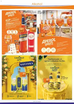 KON - RAD leták platný od 01.08.2026 | Strana: 5 | Produkty: Prosecco, Citróny, Alkohol, Aperol