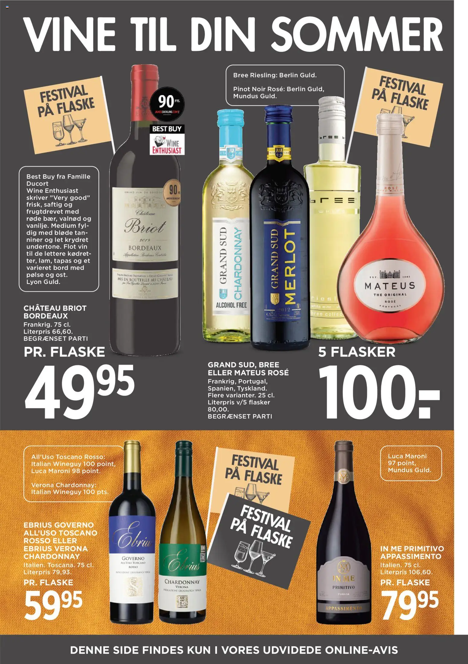 Meny tilbudsavis – gyldig fra 29.05.2026 | Side: 14 | Produkter: Vin, Bord