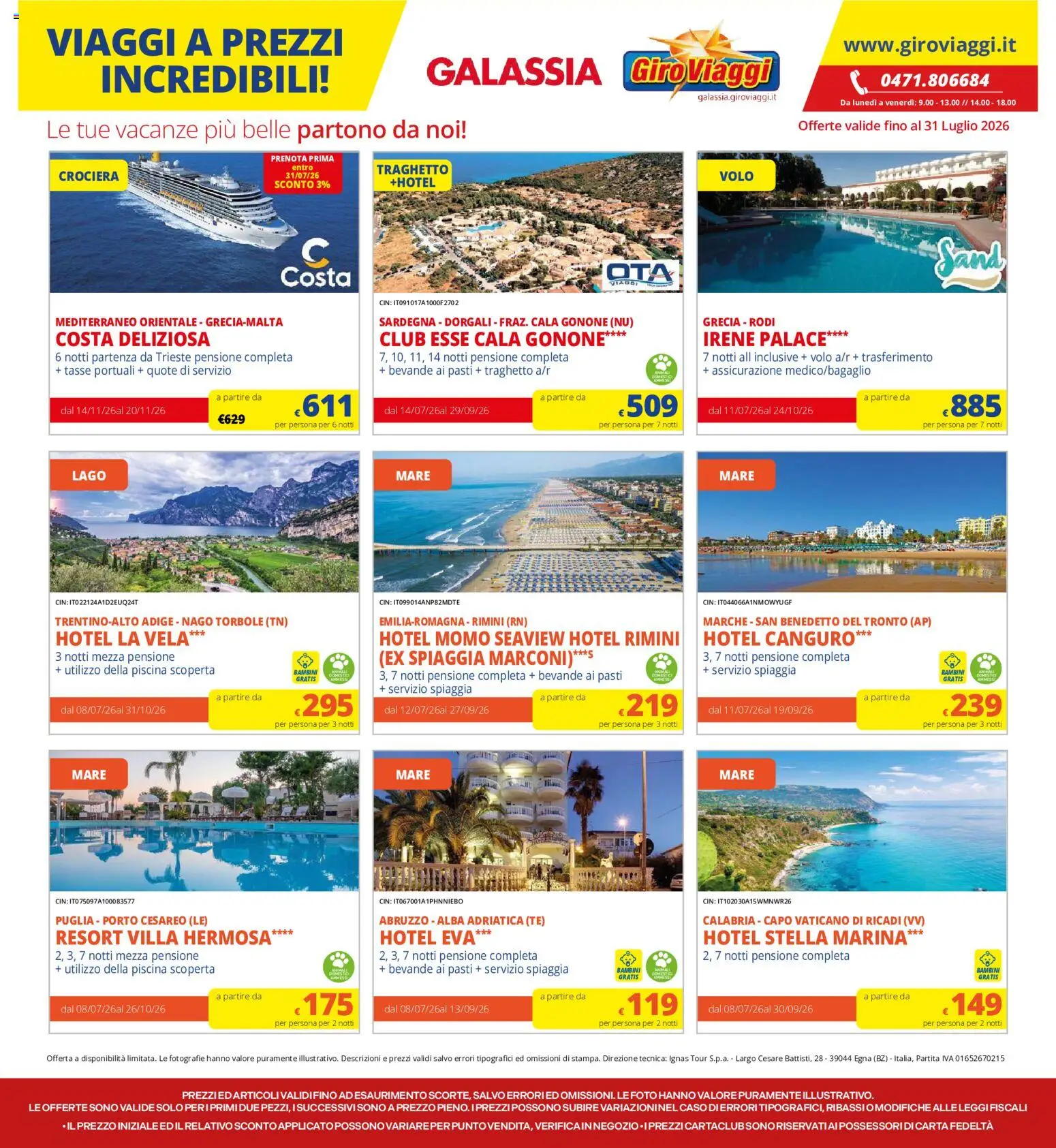 Volantino Galassia del 09/07/2026 | Pagina: 28 | Prodotti: Tè, Piscina