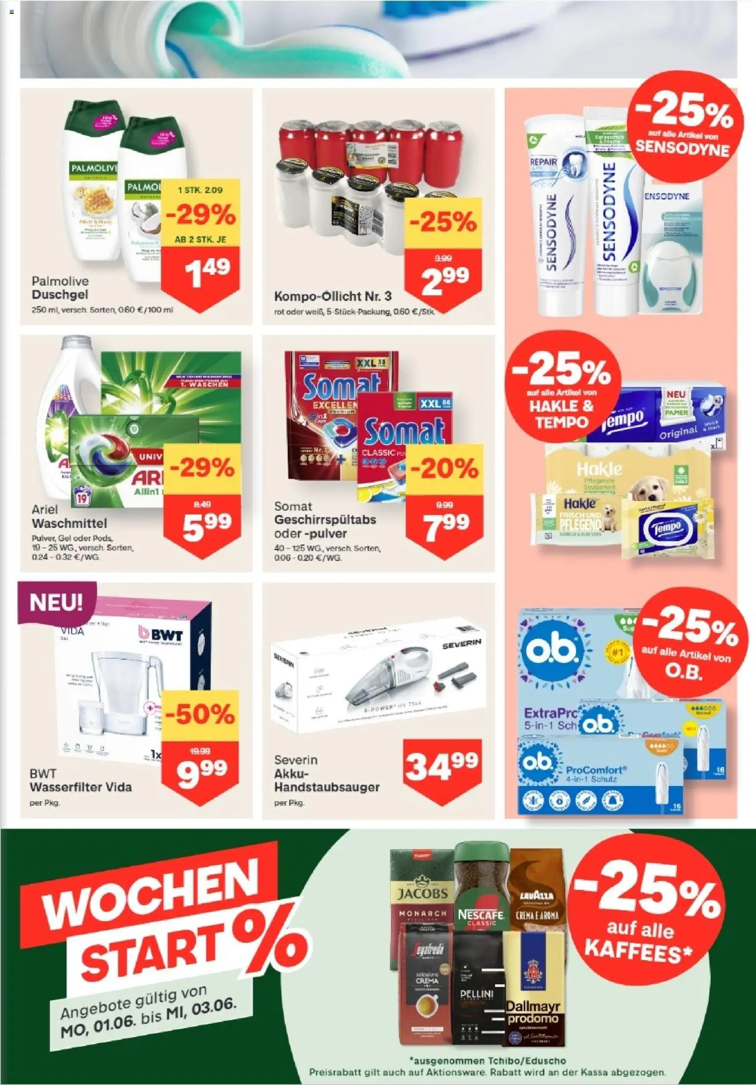 MPREIS Hohenems gültig ab 28.05.2026 | Seite: 11 | Produkte: Duschgel, Waschmittel