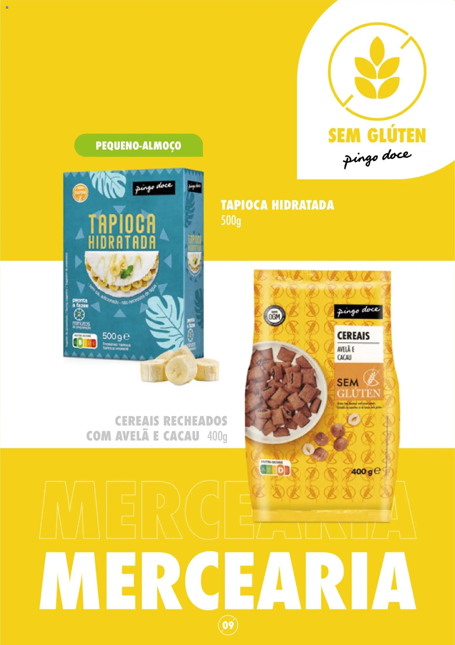 Pingo Doce Sem Glúten │ válido de 16/05/2024 | Página: 9 | Produtos: Ômega 3, Vitamina c, Açúcar, Cereais