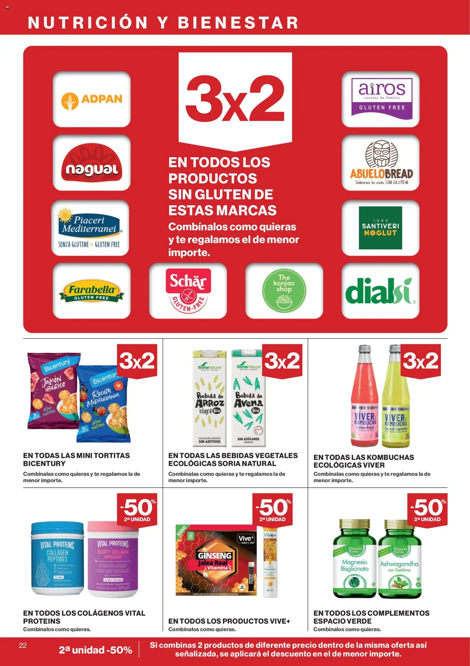 El Corte Inglés ofertas │ válido desde el 06.05.2026 | Página: 22 | Productos: Jamón, Arroz, Té, Peso