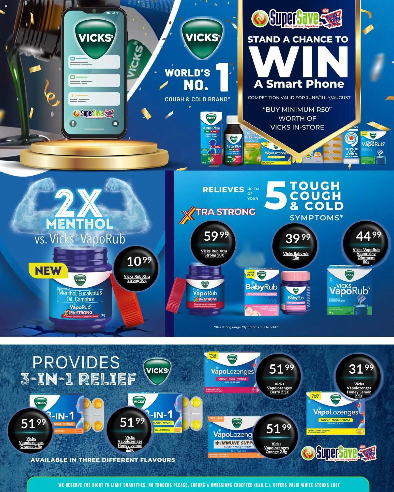 New Super Save catalogue – valid from 09/09/2026 | Page: 58 | Products: Phone, Lozenges, Lemon