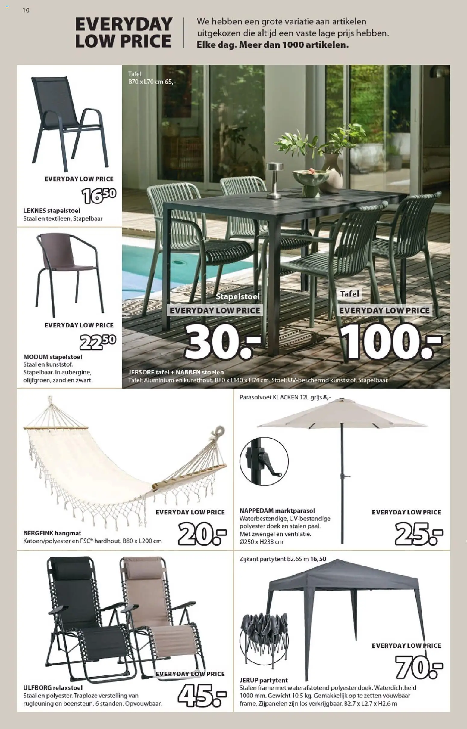 {H1} | Pagina: 10 | Producten: Gewicht, Tafel, Stoel
