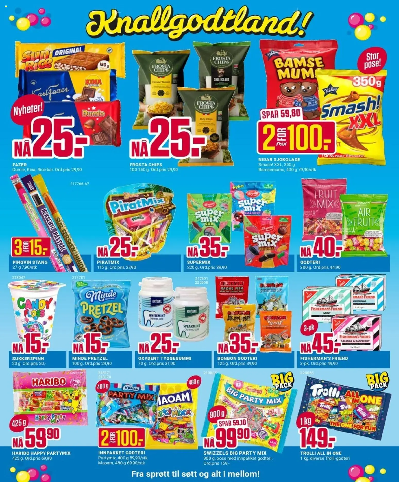 {H1} | Side: 4 | Produkter: Chili, Sjokolade, Chips, 1
