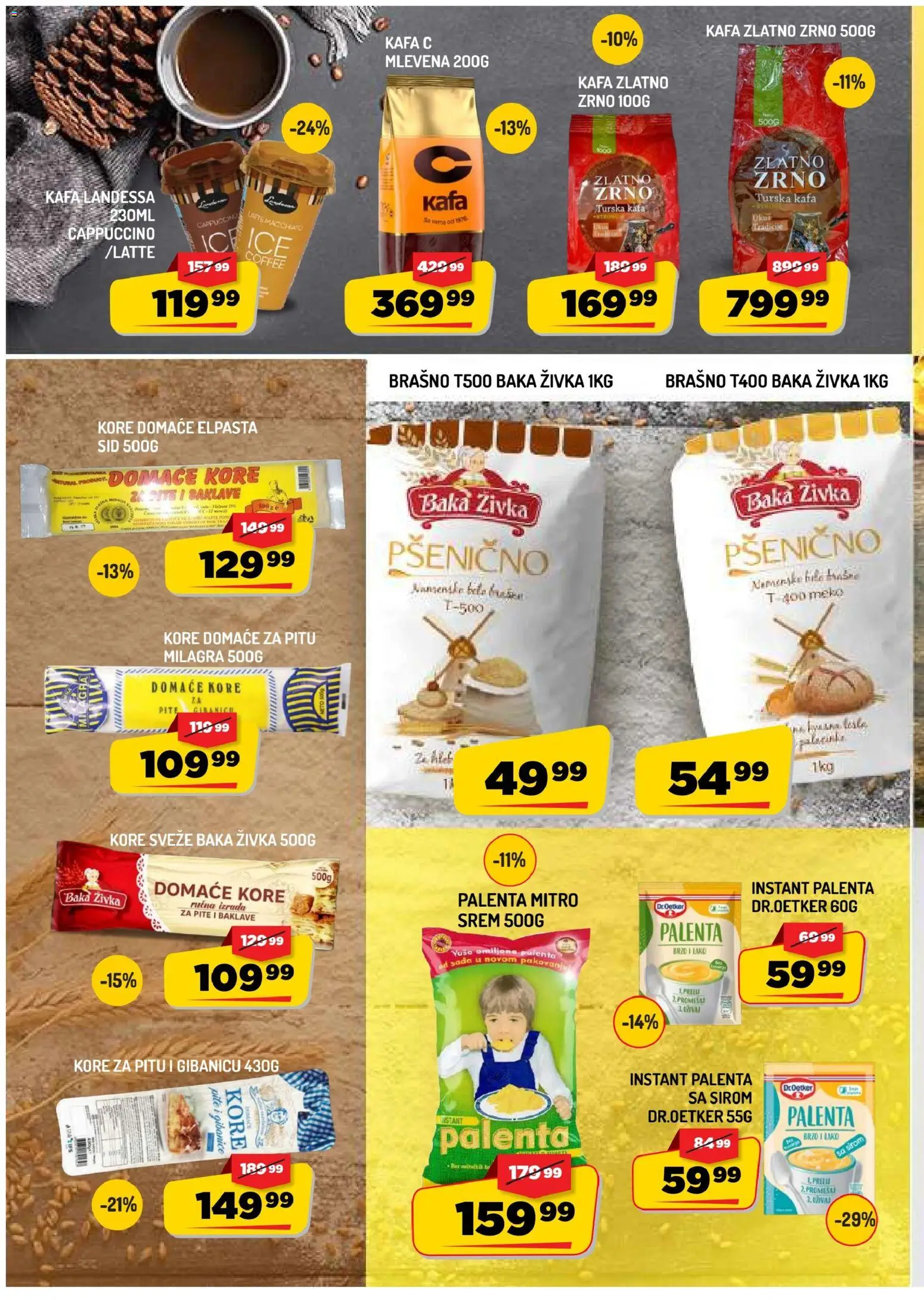 Aman katalog - važi od 11.09.2026 | Strana: 8 | Proizvode: Palenta, Brašno, Turska, Kafa