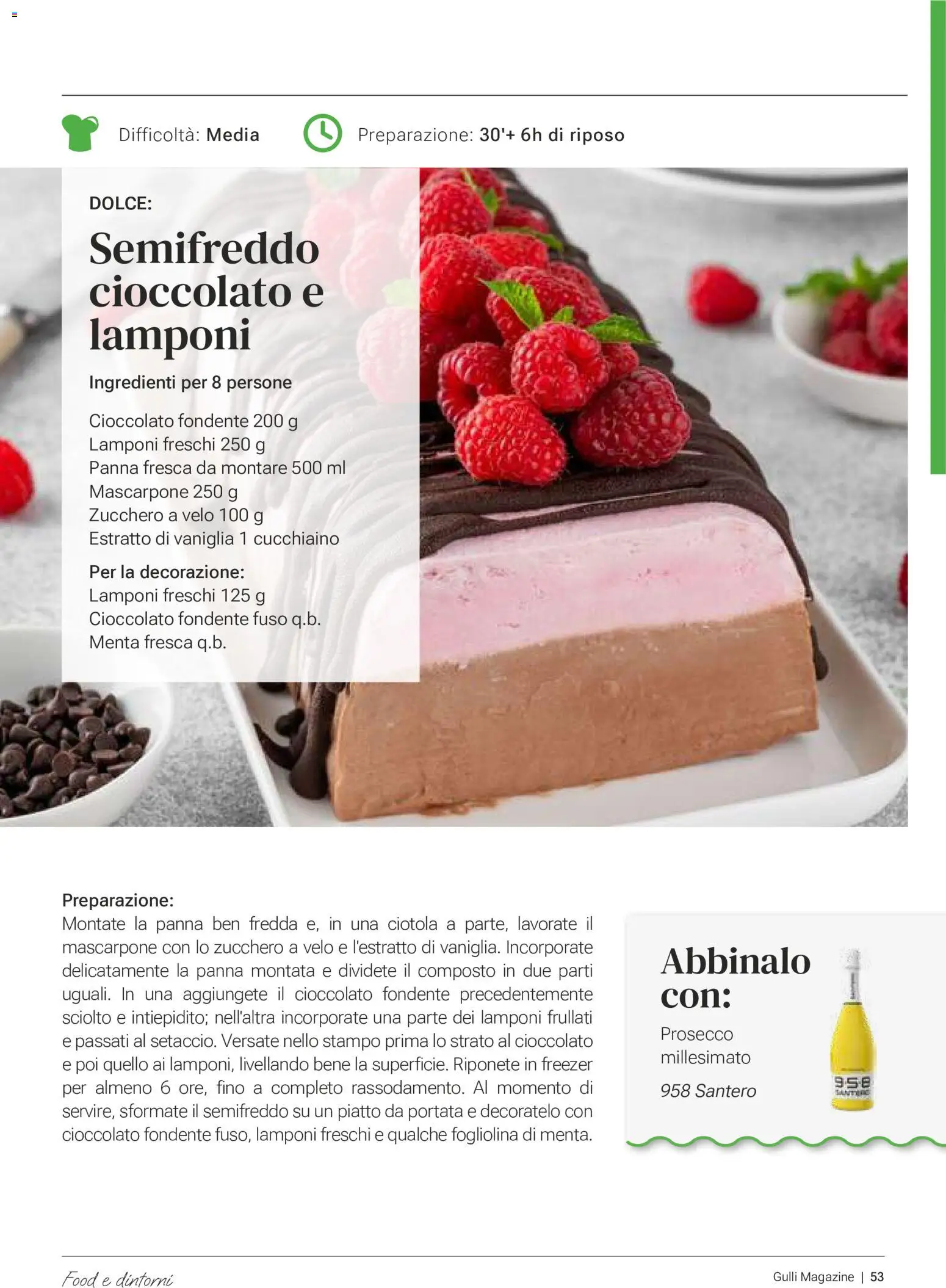 Volantino Gulliver del 01/07/2026 | Pagina: 52 | Prodotti: Cioccolato, Zucchero, Mascarpone, Menta