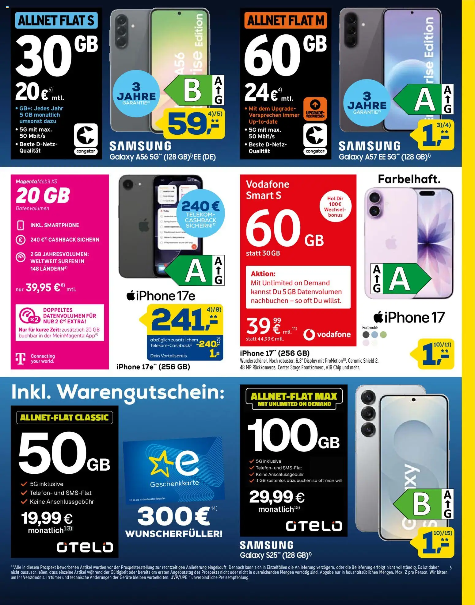 Euronics Prospekt – gültig ab 11.07.2026 | Seite: 5 | Produkte: Samsung, Iphone, Telefon, Smartphone
