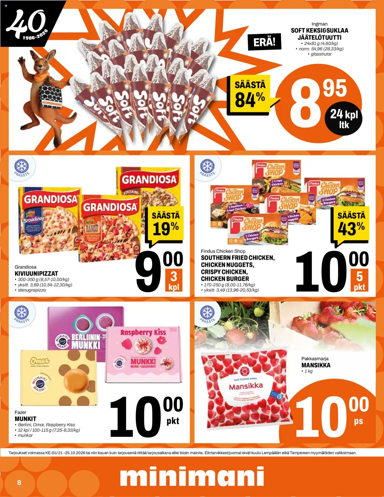 Minimani tarjoukset – voimassa 21/10/2026 alkaen | Sivu: 8