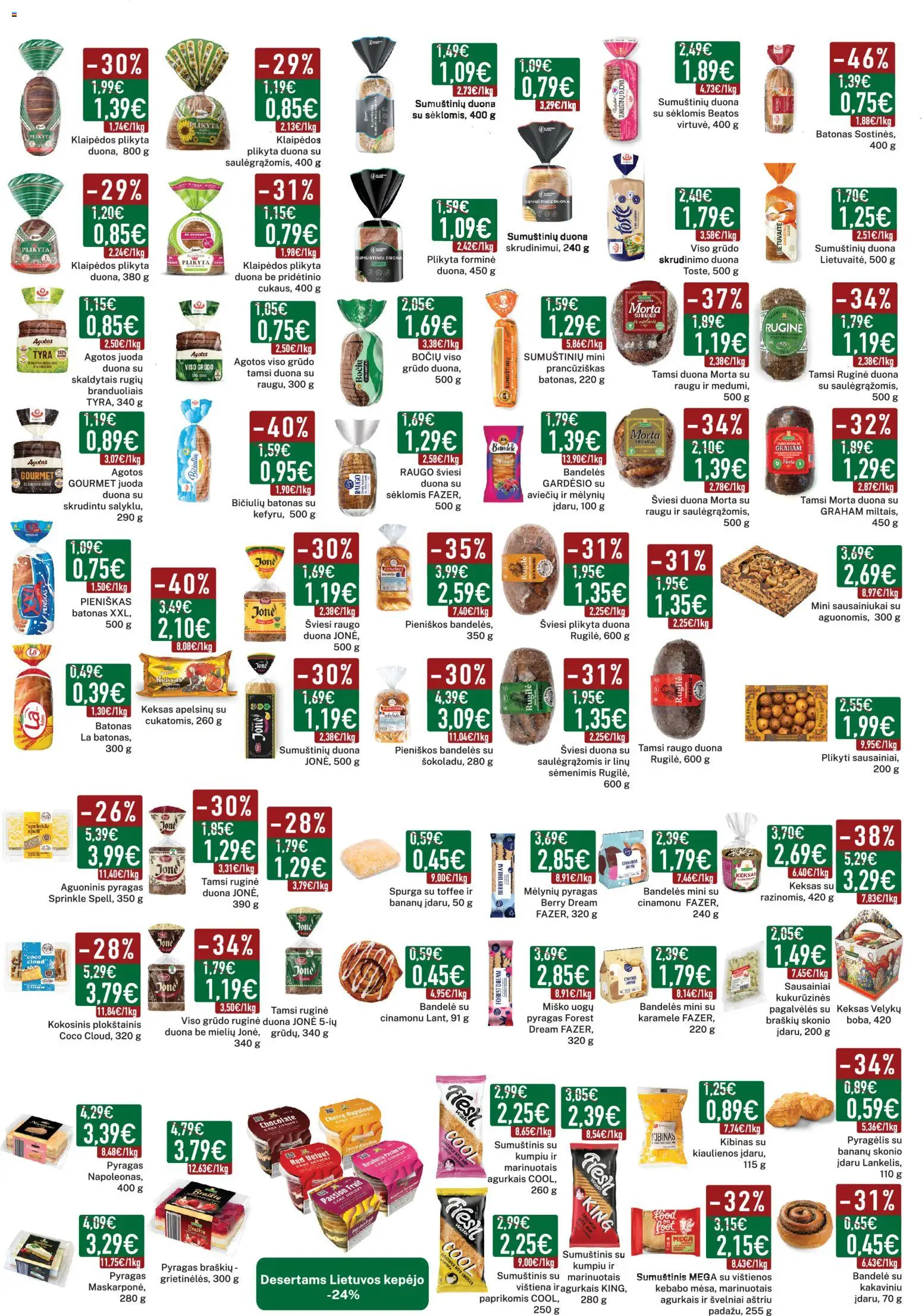 Elimart - TAU akcijos nuo 2026.04.07 | Puslapis: 8 | Prekių: Batonas, Kiaulienos, Sumuštinis, Duona