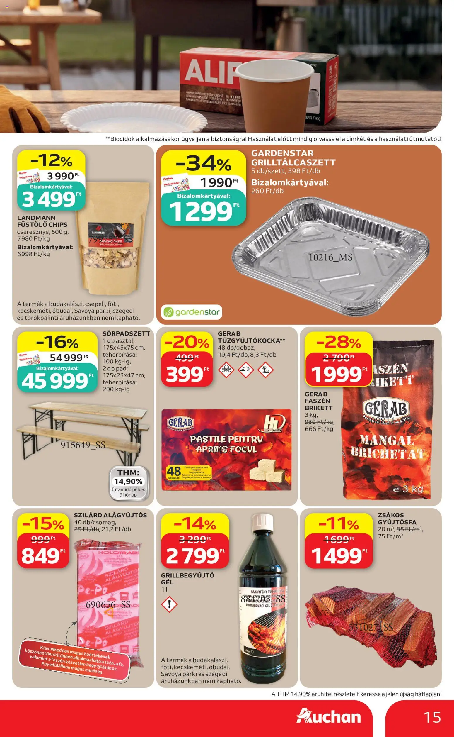 Auchan akciós ujság - amely érvényes a következő dátumtól: 2026.06.25. | Oldal: 15