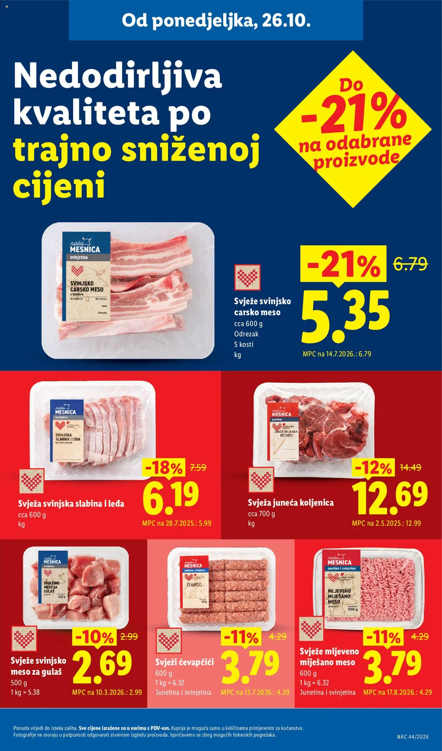 Lidl katalog | vrijedi od 26.10.2026 | Stranica: 7
