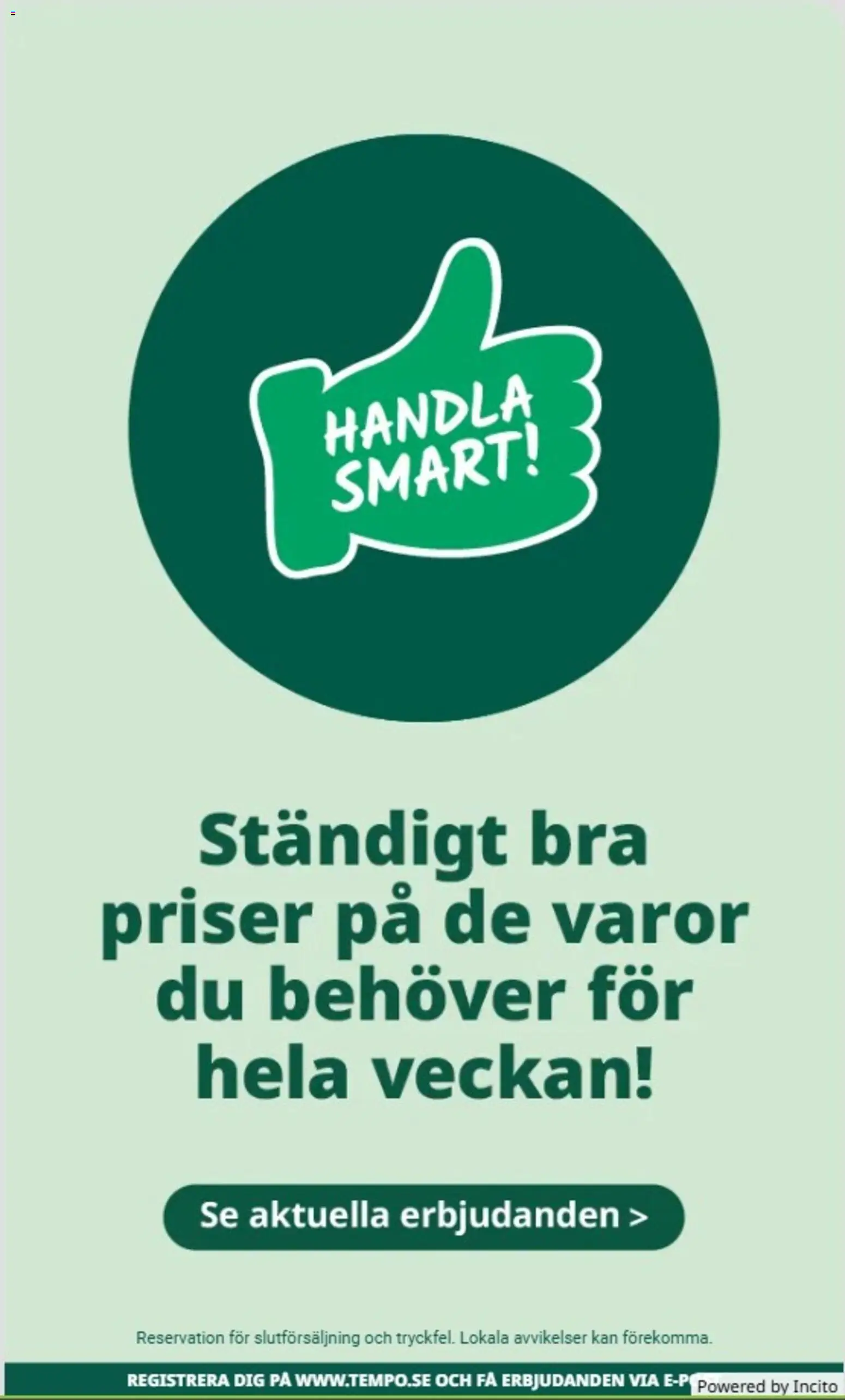 Tempo reklamblad aktuell från 02/11/2026 | Sida: 10