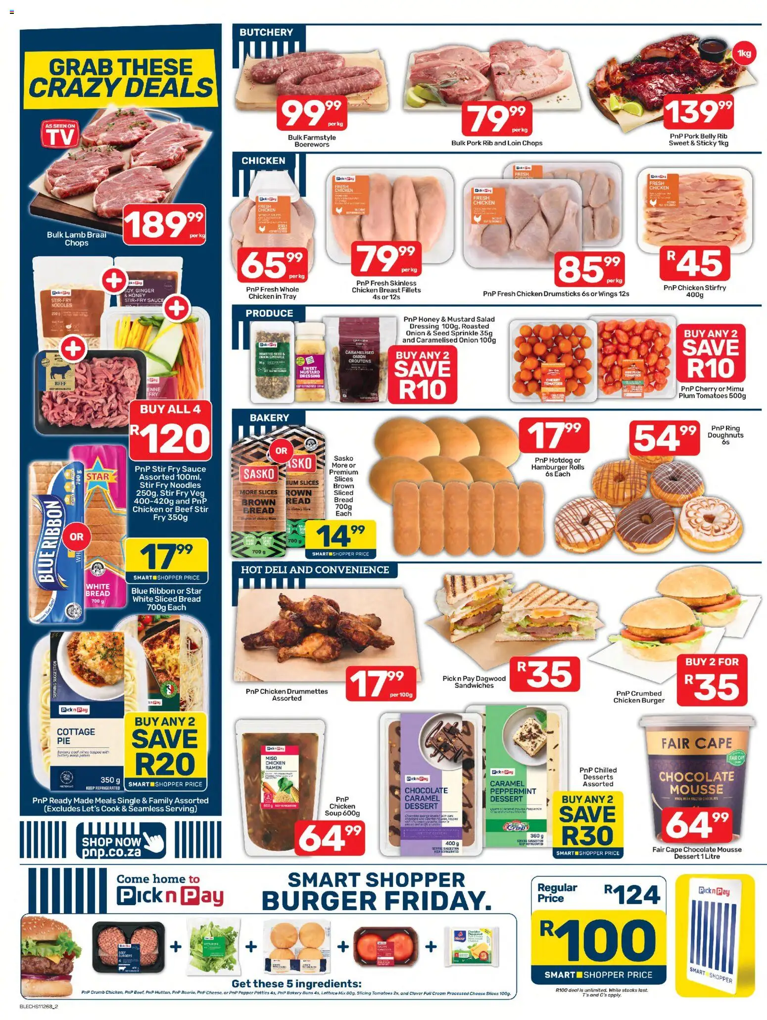 New Pick n Pay catalogue – valid from 25/09/2026 | Page: 2 | Products: Parsley, Bakery, Pork, Pepper
