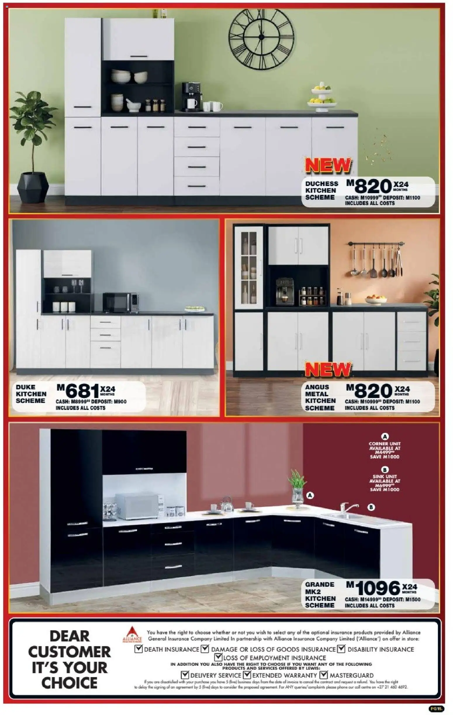 New Lewis Stores catalogue – valid from 05/10/2026 | Page: 15 | Products: Phone, Sink