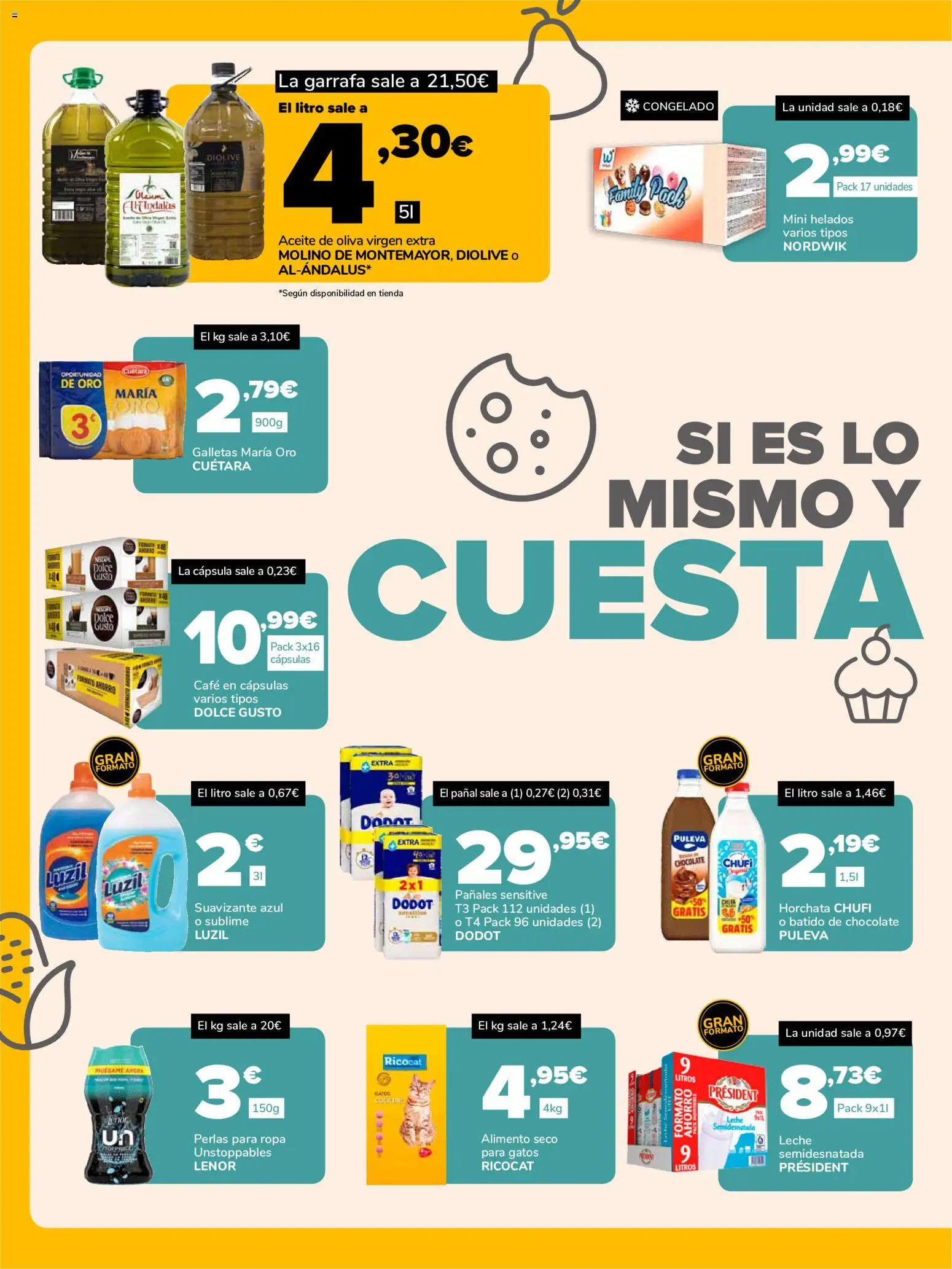 Supeco folleto │ válido desde el 29.04.2026 | Página: 6 | Productos: Leche, Café, Chocolate, Aceite de oliva