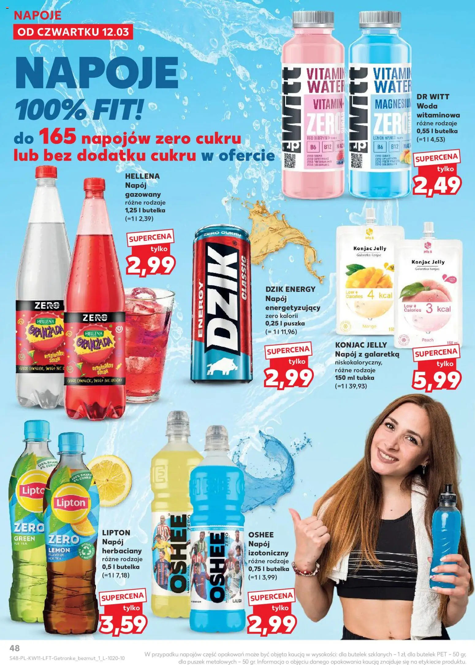 Kaufland Polsko leták od 12.03.2026 | Strana: 48 | Produkty: Mango, Ice tea