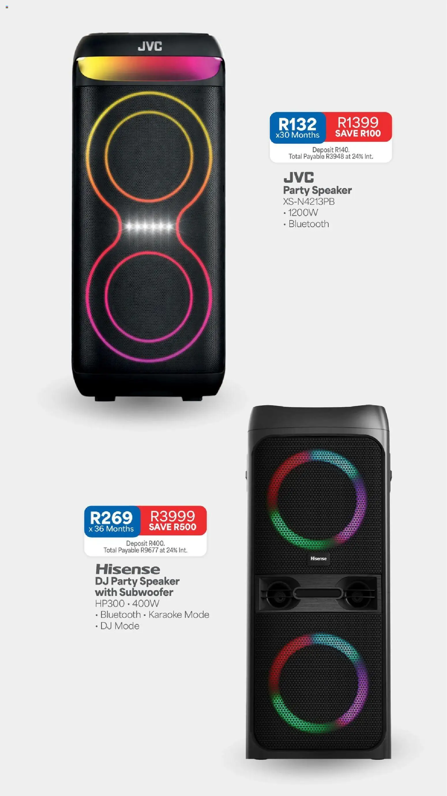 New OK Furniture catalogue – valid from 09/09/2026 | Page: 25 | Products: Speaker, Subwoofer