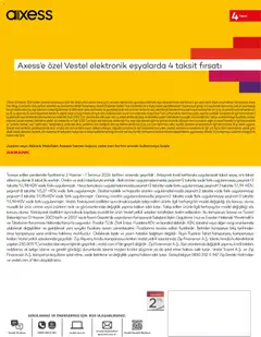 01.06.2026 tarihinden itibaren geçerli olan Vestel kataloğu önizlemesi | Sayfa: 13