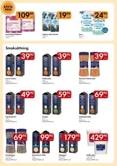 Hypermarkety erbjudanden - Förhandsvisning av reklamblad från butik Hypermarkety aktuell från 01.06.2026 | Sida: 8 | Produkter: Yoghurt, Vitlök, Keso