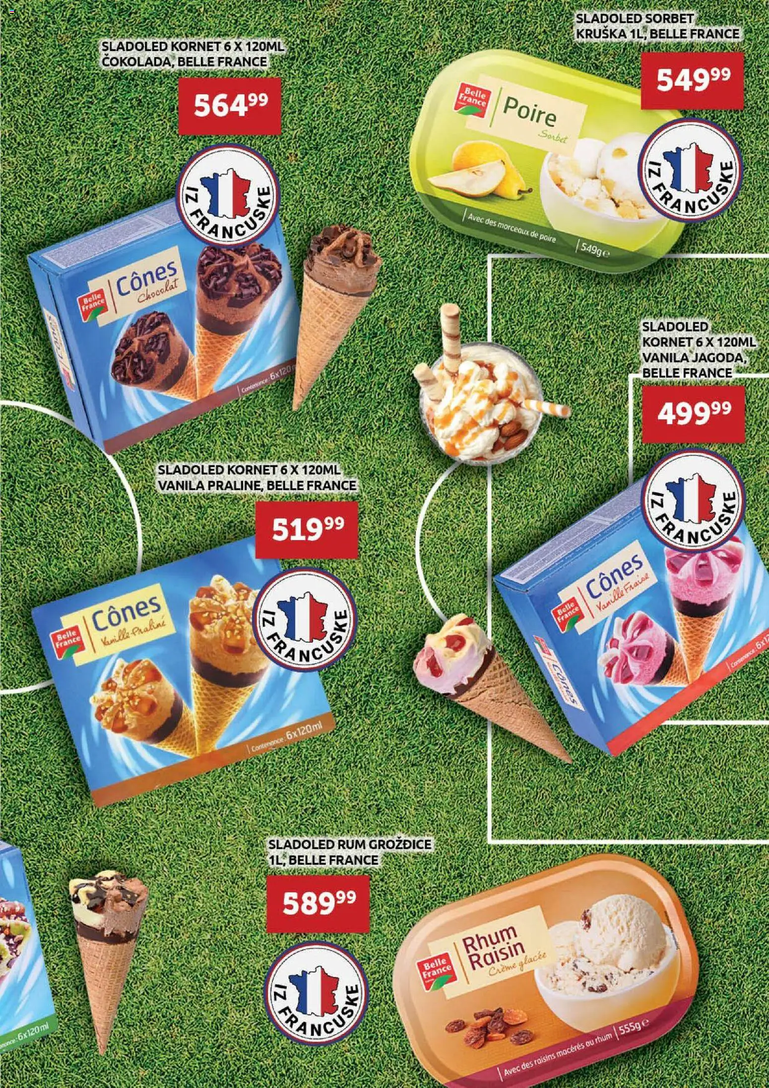 SuperVERO katalog - važi od 12.06.2026 | Strana: 7 | Proizvode: Sladoled, Praline, Sladoled kornet