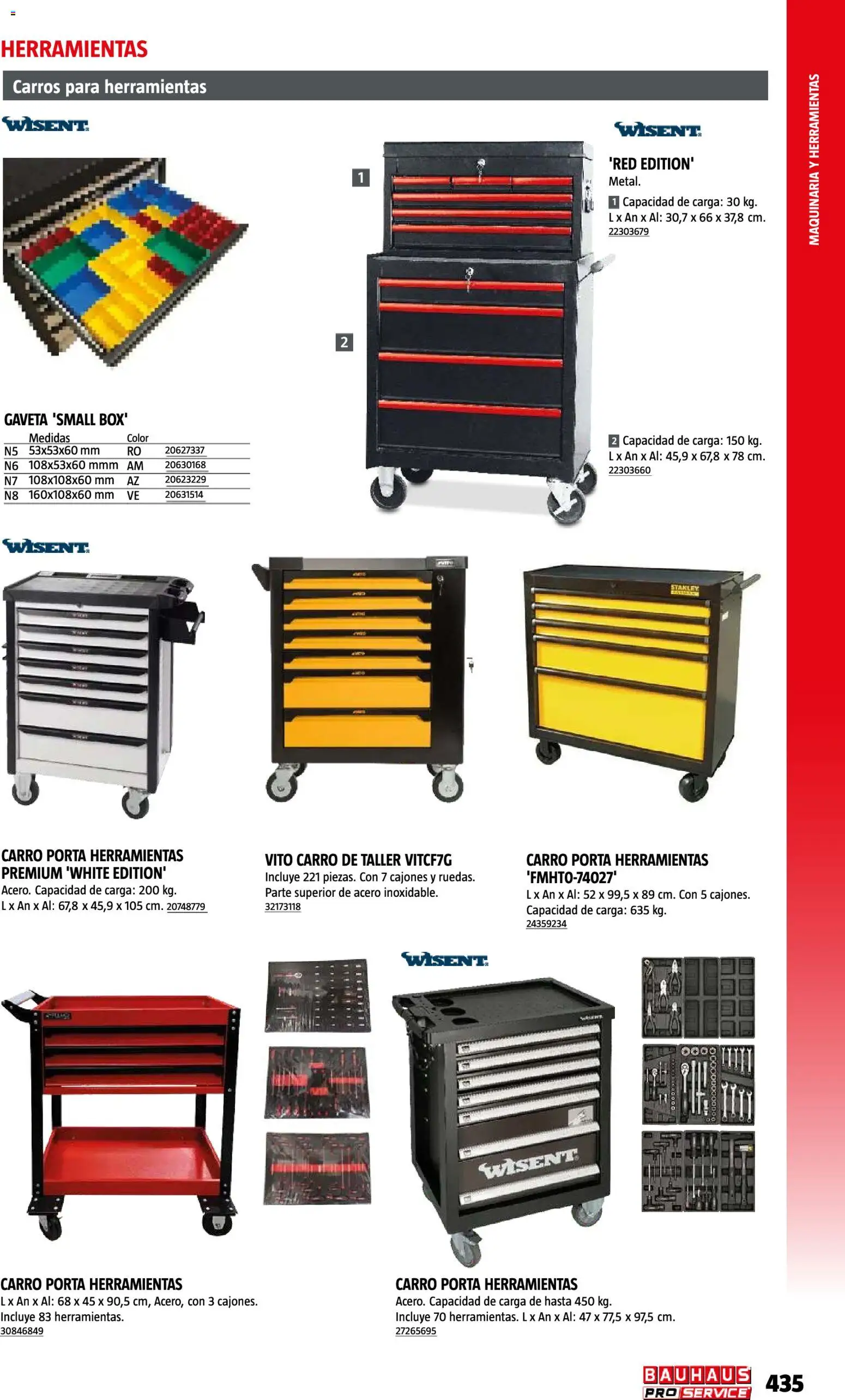 Bauhaus ProService │ válido desde el 11/05/2026 | Página: 435 | Productos: Herramientas