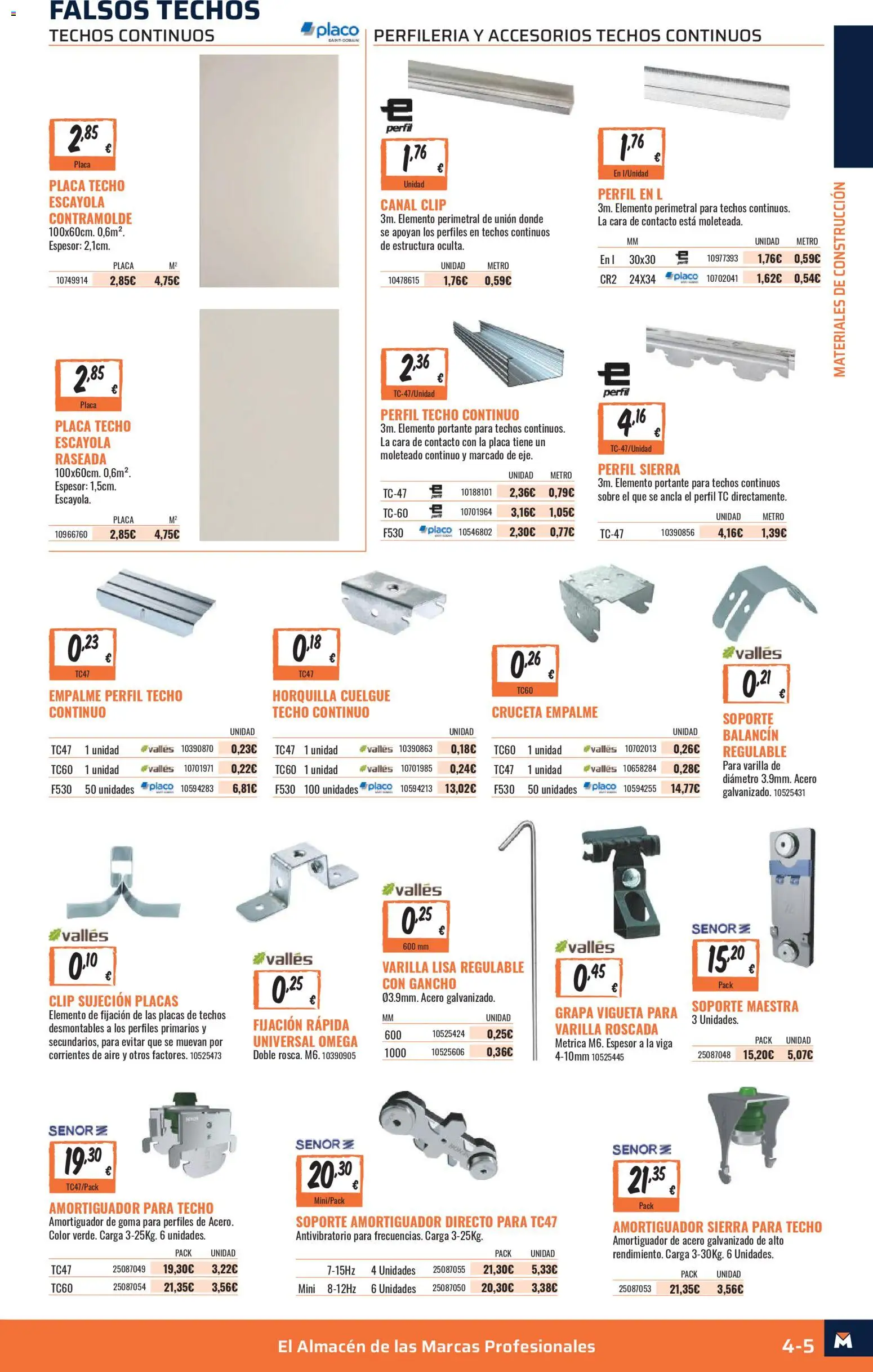 Obramat - Reformas Otono Imprenta Almacenes 02 Siero 2026 │ válido desde el 09/10/2026 | Página: 5 | Productos: Horquilla, Omega